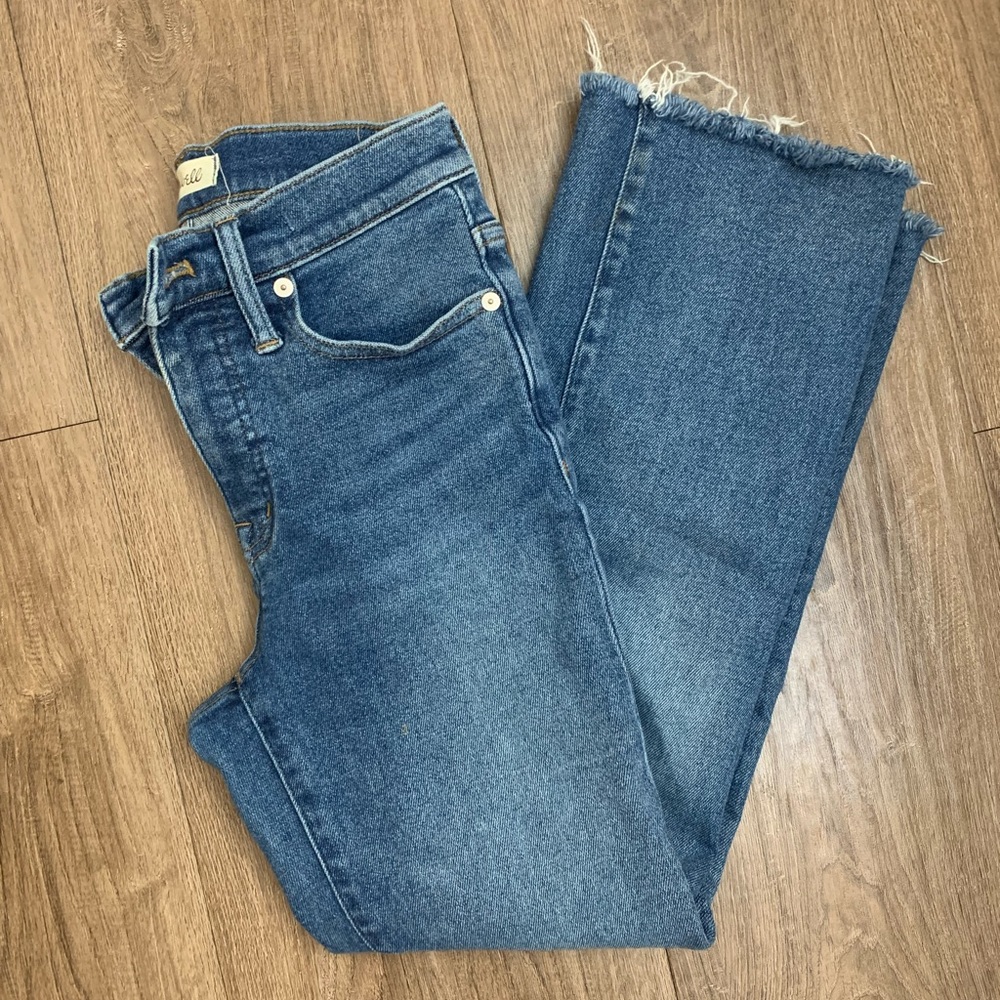 Madewell Crop Straight leg jeans 26